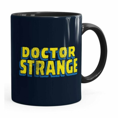 Caneca Doutor Estranho V02 Preta