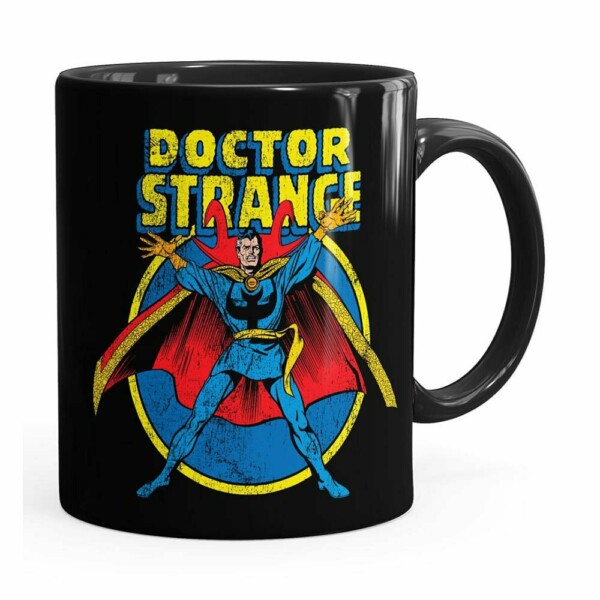Caneca Doutor Estranho V04 Preta