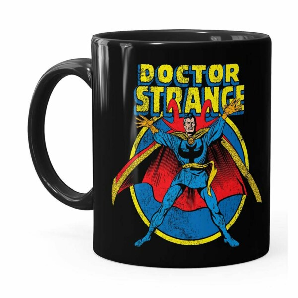 Caneca Doutor Estranho V04 Preta