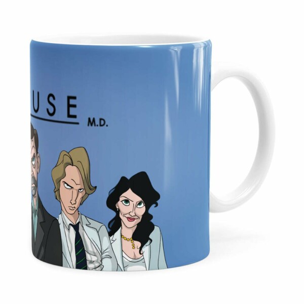 Caneca Dr House V01 Branca