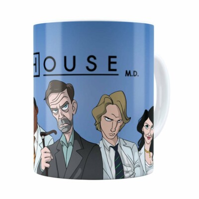 Caneca Dr House V01 Branca