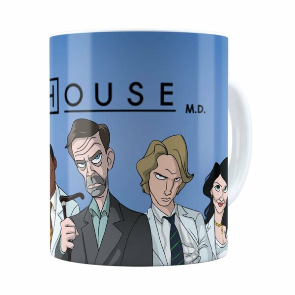 Caneca Dr House V01 Branca