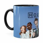 Caneca Dr House V01 Preta