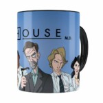Caneca Dr House V01 Preta