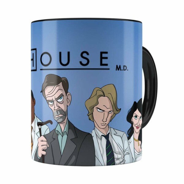 Caneca Dr House V01 Preta