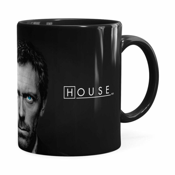 Caneca Dr House V02 Preta