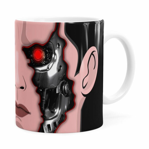 Caneca Exterminador Do Futuro Branca