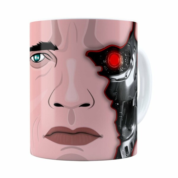 Caneca Exterminador Do Futuro Branca
