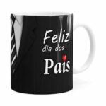 Caneca Feliz Dia Dos Pais Com Foto Branca