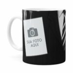 Caneca Feliz Dia Dos Pais Com Foto Branca