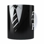 Caneca Feliz Dia Dos Pais Com Foto Branca