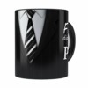 Caneca Feliz Dia Dos Pais Com Foto Preta