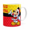 Caneca Feliz Natal Do Mickey Branca