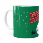 Caneca Feliz Natal Feliz Ano Novo V02 Branca