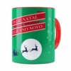 Caneca Feliz Natal Feliz Ano Novo V02 Vermelho