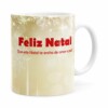 Caneca Feliz Natal V01 Branca