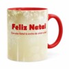 Caneca Feliz Natal V01 Vermelha