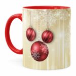 Caneca Feliz Natal V01 Vermelha