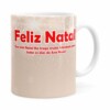Caneca Feliz Natal V02 Branca