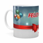 Caneca Feliz Natal V03 Branca