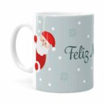 Caneca Feliz Natal V05 Branca