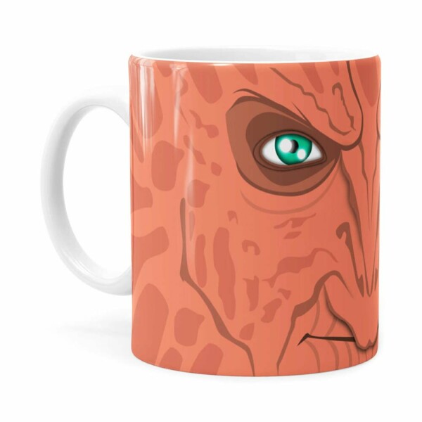 Caneca Freddy Krueger Branca