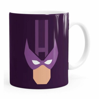 Caneca Gavião Arqueiro Anime Branca