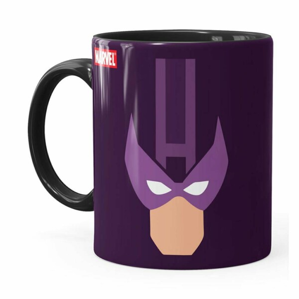 Caneca Gavião Arqueiro Anime Preta