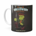 Caneca Halloween Dia Das Bruxas V01 Branca