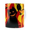 Caneca Halloween Dia Das Bruxas V04 Branca