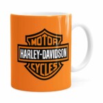 Caneca Harley Davidson American Branca