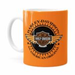 Caneca Harley Davidson American Branca
