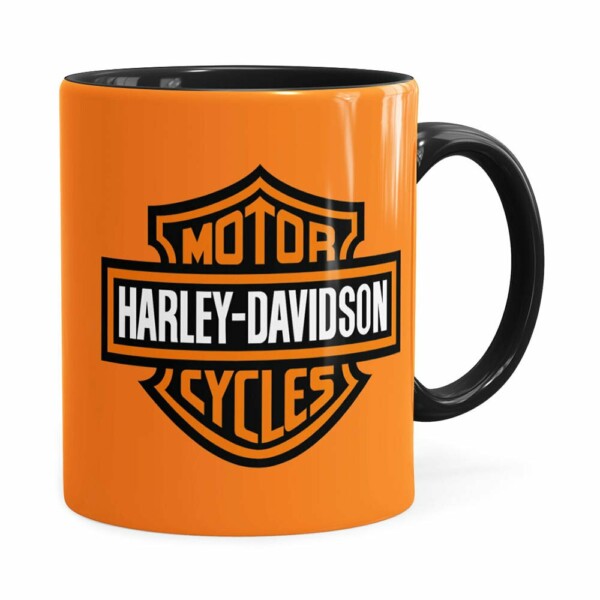 Caneca Harley Davidson American Preta