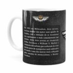 Caneca Harley Davidson História Branca
