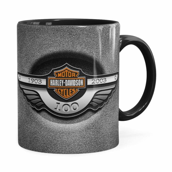 Caneca Harley Davidson História Preta