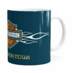 Caneca Harley Davidson San Antonio Texas Branca