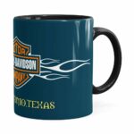 Caneca Harley Davidson San Antonio Texas Preta