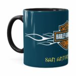 Caneca Harley Davidson San Antonio Texas Preta