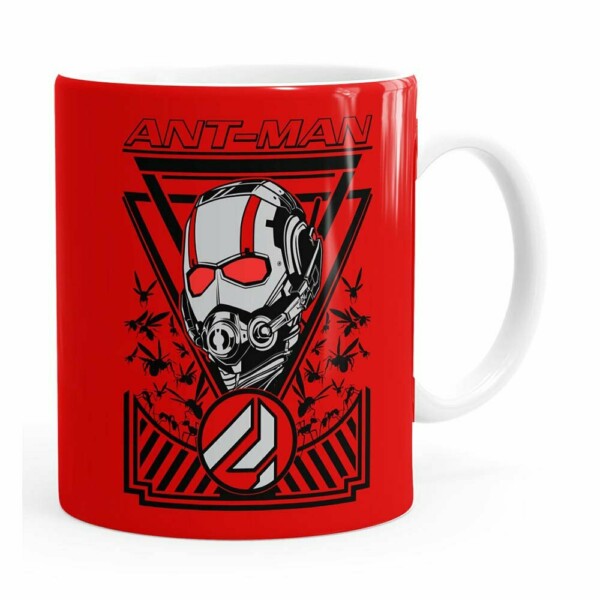 Caneca Homem-formiga V01 Branca