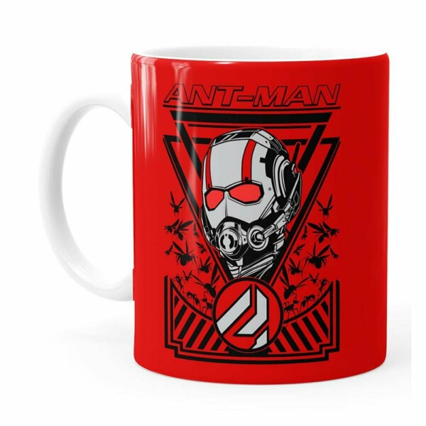Caneca Homem-formiga V01 Branca