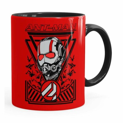 Caneca Homem-formiga V01 Preta