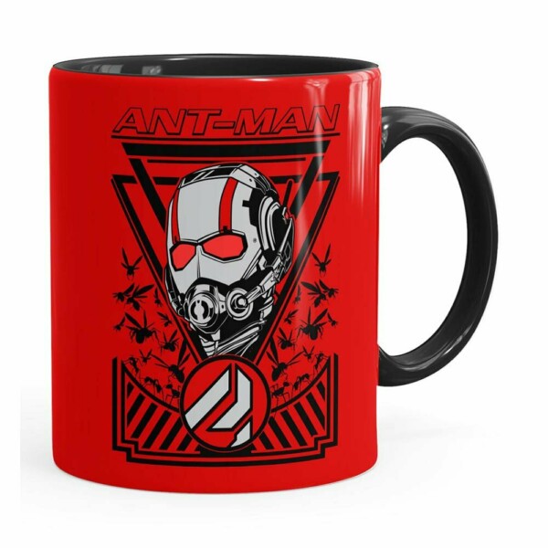 Caneca Homem-formiga V01 Preta