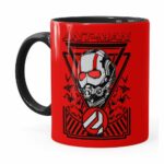 Caneca Homem-formiga V01 Preta