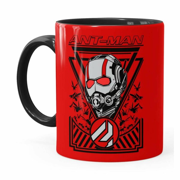Caneca Homem-formiga V01 Preta