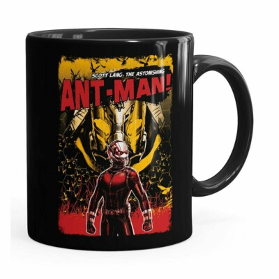 Caneca Homem-formiga V02 Preta