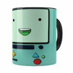 Caneca Hora De Aventura Beemo Preta