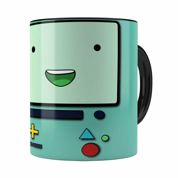 Caneca Hora De Aventura Beemo Preta