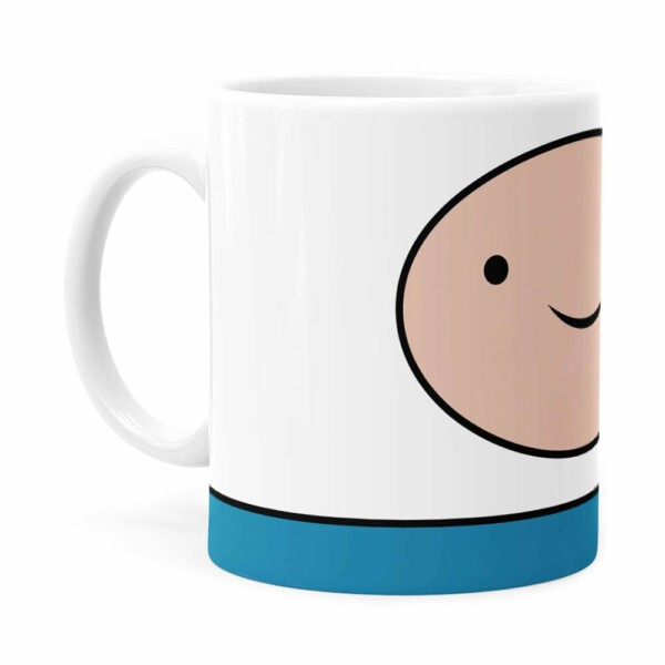 Caneca Hora De Aventura Finn Branca