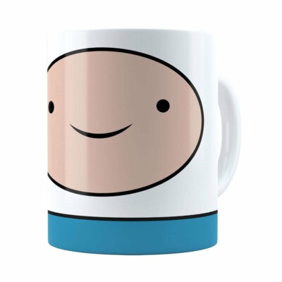 Caneca Hora De Aventura Finn Branca