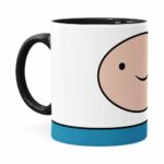 Caneca Hora De Aventura Finn Preta